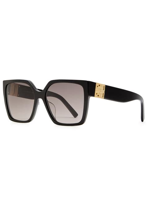 givenchy oversized square sunglasses size na 395